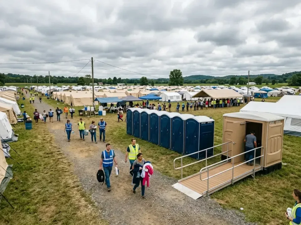 disaster-relief-camp-restrooms-010 — frequently asked questions, Dumpster & Portable Bathrooms Rental in Milliken, CO